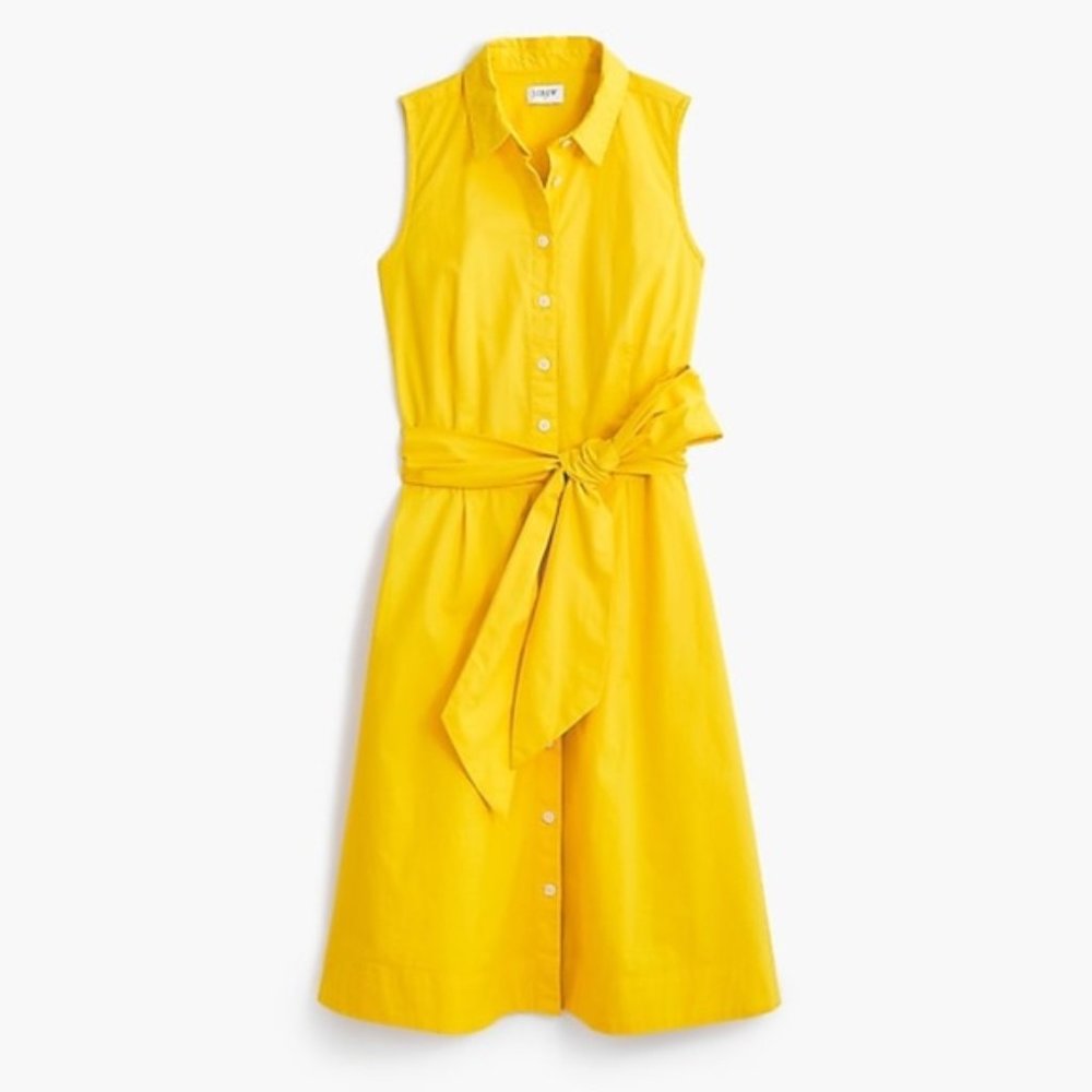 J CREW -  Yellow Sun Dress